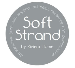 SOFT STRAND AN EXCLUSIVE YARN WITH SUPERIOR SOFTNESS, RESILIENCE AND PERFORMANCE BY RIVIERA HOME trademark