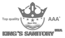 KING'S SANITORY USA TOP QUALITY SINCE 1914 AAA+ trademark