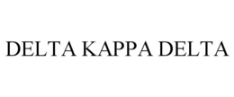 DELTA KAPPA DELTA trademark
