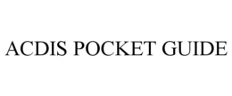 ACDIS POCKET GUIDE trademark