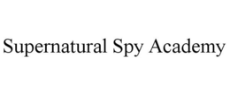 SUPERNATURAL SPY ACADEMY trademark
