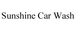 SUNSHINE CAR WASH trademark