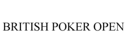 BRITISH POKER OPEN trademark