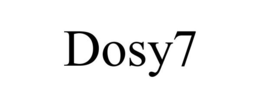 DOSY7 trademark