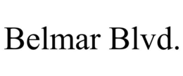 BELMAR BLVD. trademark