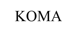 KOMA trademark