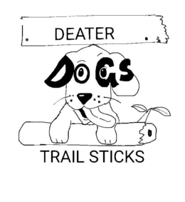 DEATER DOGS TRAIL STICKS trademark