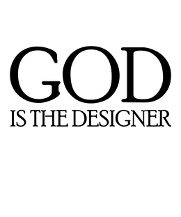 GOD IS THE DESIGNER trademark