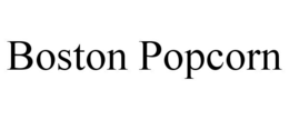 BOSTON POPCORN trademark