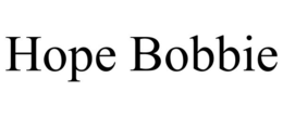 HOPE BOBBIE trademark
