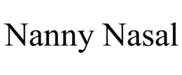 NANNY NASAL trademark