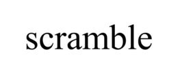 SCRAMBLE trademark
