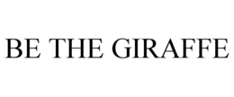 BE THE GIRAFFE trademark
