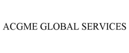 ACGME GLOBAL SERVICES trademark