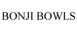 BONJI BOWLS trademark