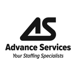 AS ADVANCE SERVICES YOUR STAFFING SPECIALISTS trademark