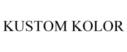 KUSTOM KOLOR trademark