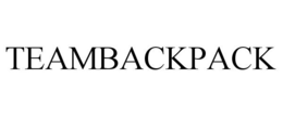 TEAMBACKPACK trademark