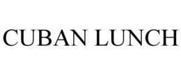 CUBAN LUNCH trademark