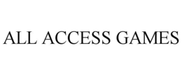 ALL ACCESS GAMES trademark