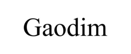 GAODIM trademark