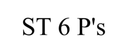 ST 6 P'S trademark