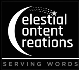 CELESTIAL CONTENT CREATIONS SERVING WORDS trademark
