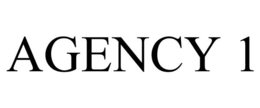 AGENCY 1 trademark
