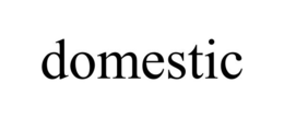 DOMESTIC trademark