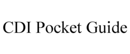 CDI POCKET GUIDE trademark