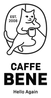 CAFFE BENE HELLO AGAIN EST. 2008 trademark
