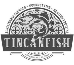 TINCANFISH SUSTAINABLY SOURCED GOURMET FISH HEALTHY PROTEINS ESTABLISHED IN 2019 trademark