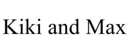KIKI AND MAX trademark