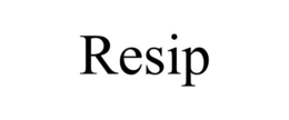 RESIP trademark