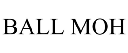 BALL MOH trademark