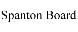 SPANTON BOARD trademark