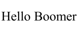 HELLO BOOMER trademark