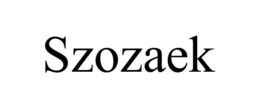 SZOZAEK trademark