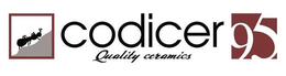 CODICER 95 QUALITY CERAMICS trademark