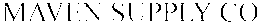 MAVEN SUPPLY CO trademark