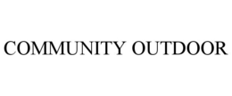 COMMUNITY OUTDOOR trademark