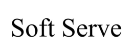 SOFT SERVE trademark