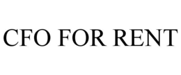 CFO FOR RENT trademark
