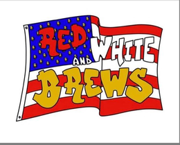 RED WHITE AND BREWS trademark