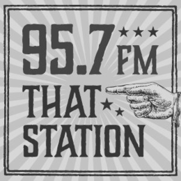 95.7 FM THAT STATION trademark