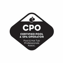 CPO CERTIFIED POOL & SPA OPERATOR POOL & HOT TUB PROFESSIONALS ASSOC. trademark