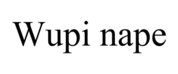 WUPI NAPE trademark