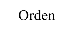 ORDEN trademark