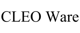 CLEO WARE trademark