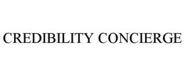 CREDIBILITY CONCIERGE trademark